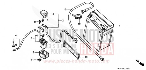 BATTERIE CB600FW de 1998